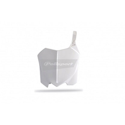 Polisport Front Number Plate - White 8656700001_599366