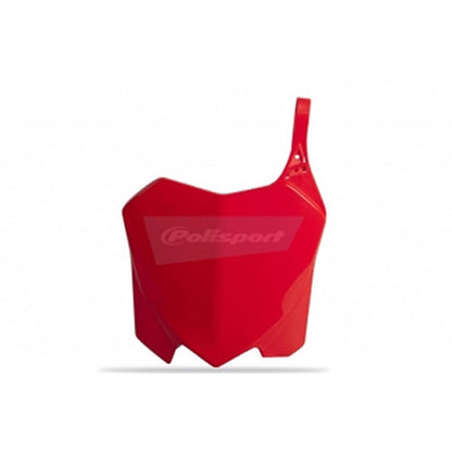 Polisport Front Number Plate - Red 8656700003_599368
