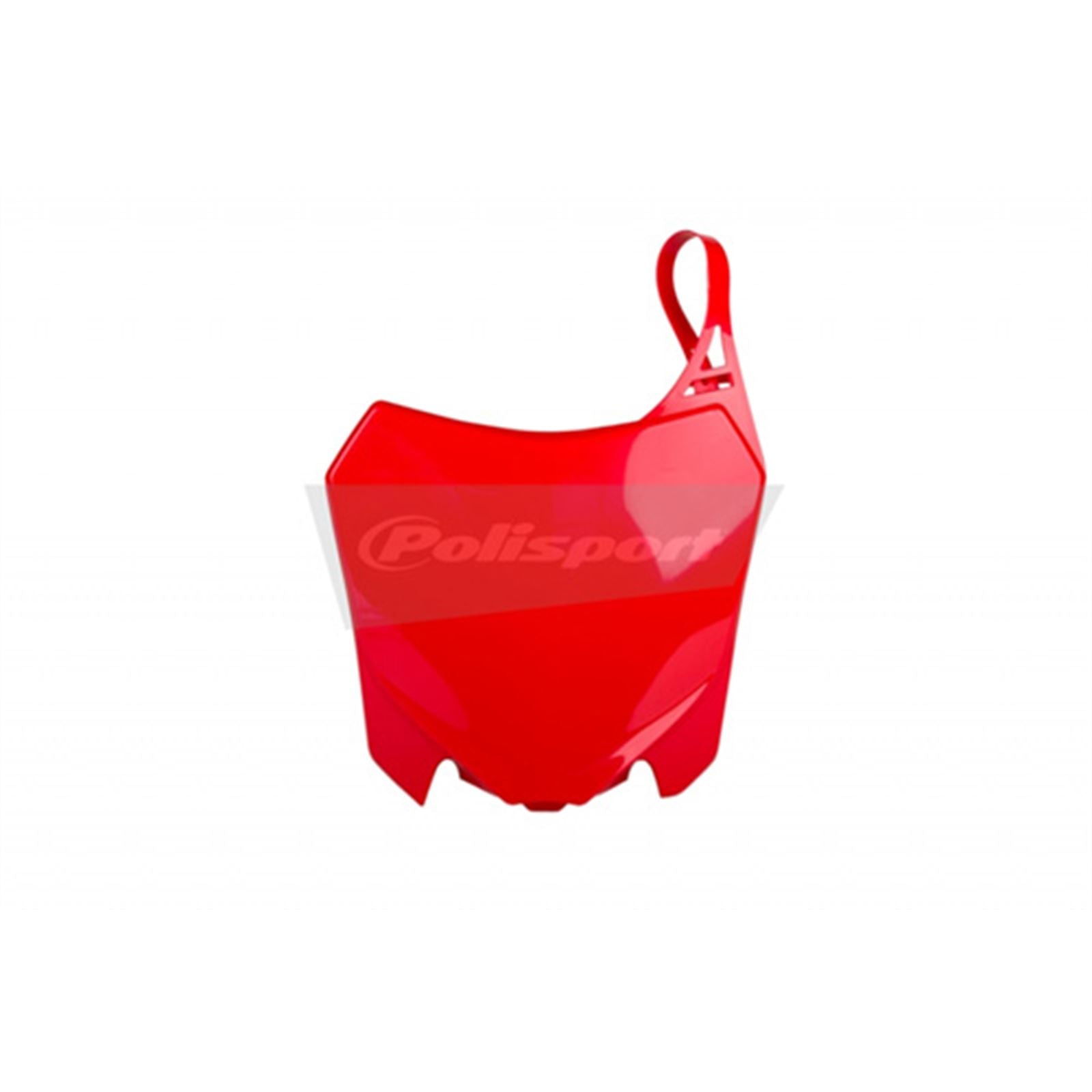 Polisport Front Number Plate - Red 8659400001_599370