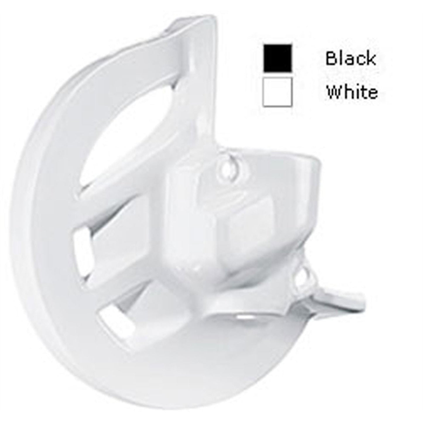 Polisport Front Disc Cover White 8391000001_289517