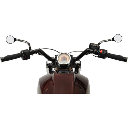 Trask Performance Black V-Line for Indian Scout Handlebar [MPN: TM-2025BK]_485353