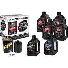 Maxima Twin Cam Synthetic 20W-50 Oil Change Kit - Black Filter 90-119016PB_839770