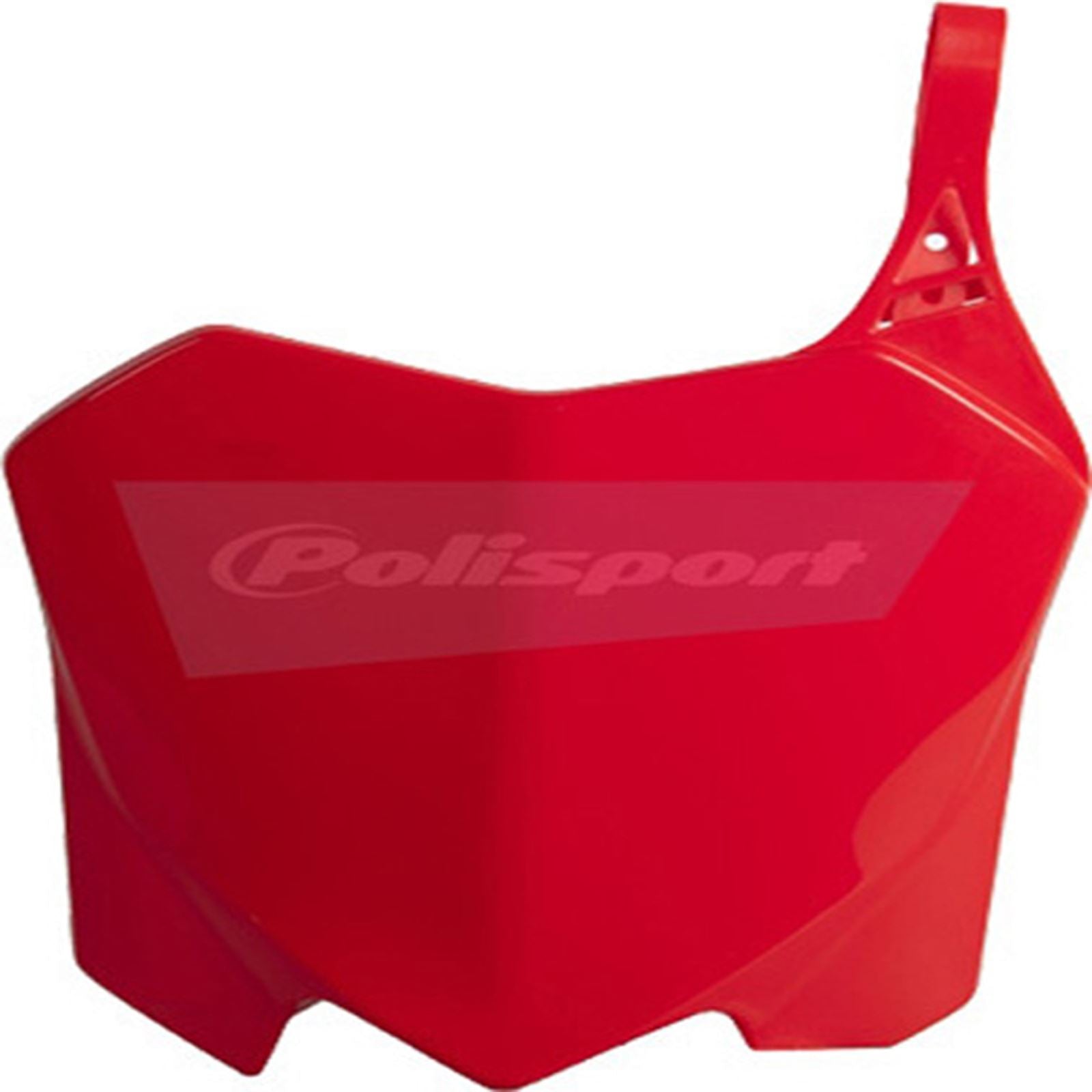 Polisport Front Number Plate - Red 8658800001_599383