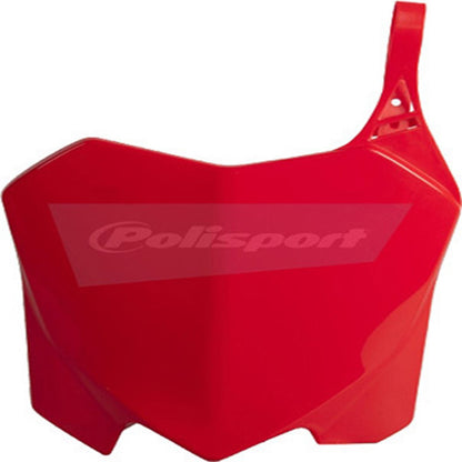 Polisport Front Number Plate - Red 8658800001_599383