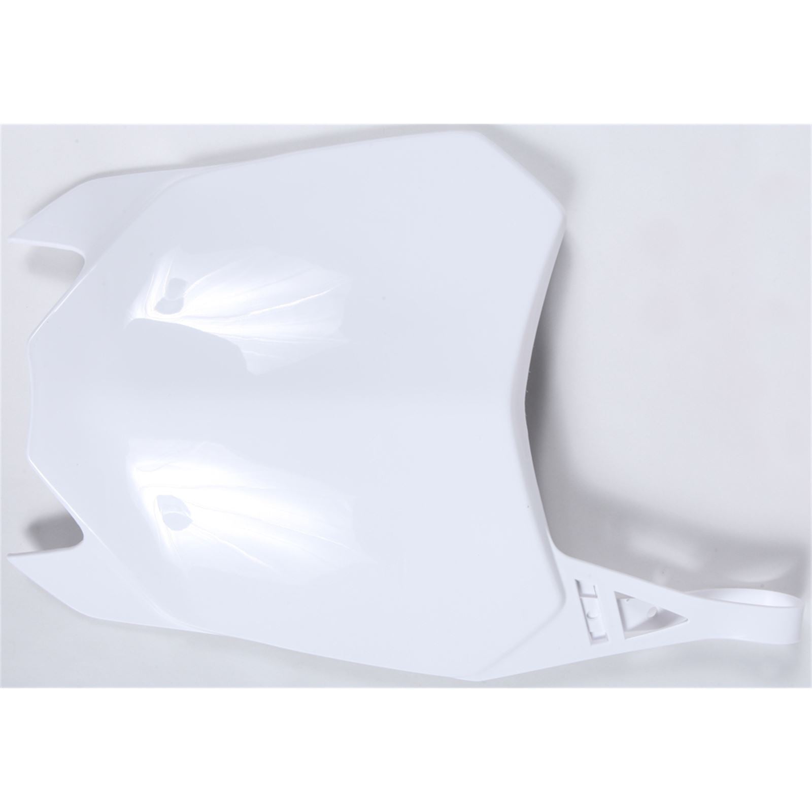Polisport Front Number Plate - White 8658800002_289529