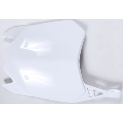 Polisport Front Number Plate - White 8658800002_289529