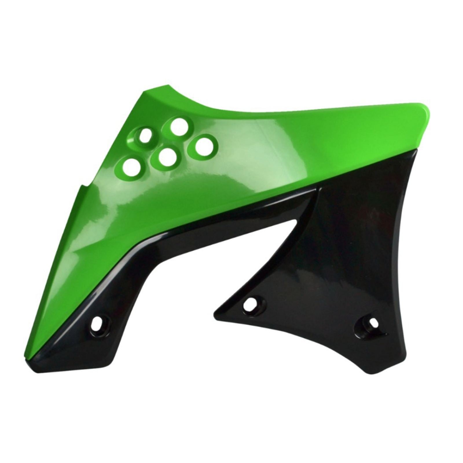 Radiator Shroud - Green Fits Kawasaki KX250F_2294844
