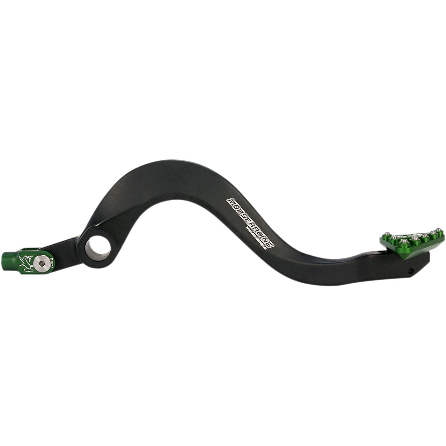 Moose Offroad Brake Pedal - Green - For Kawasaki 1610-0340_436953
