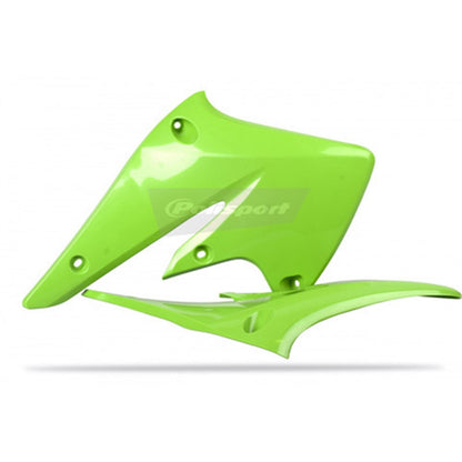 Polisport Radiator Shroud Green 8410500007_599431