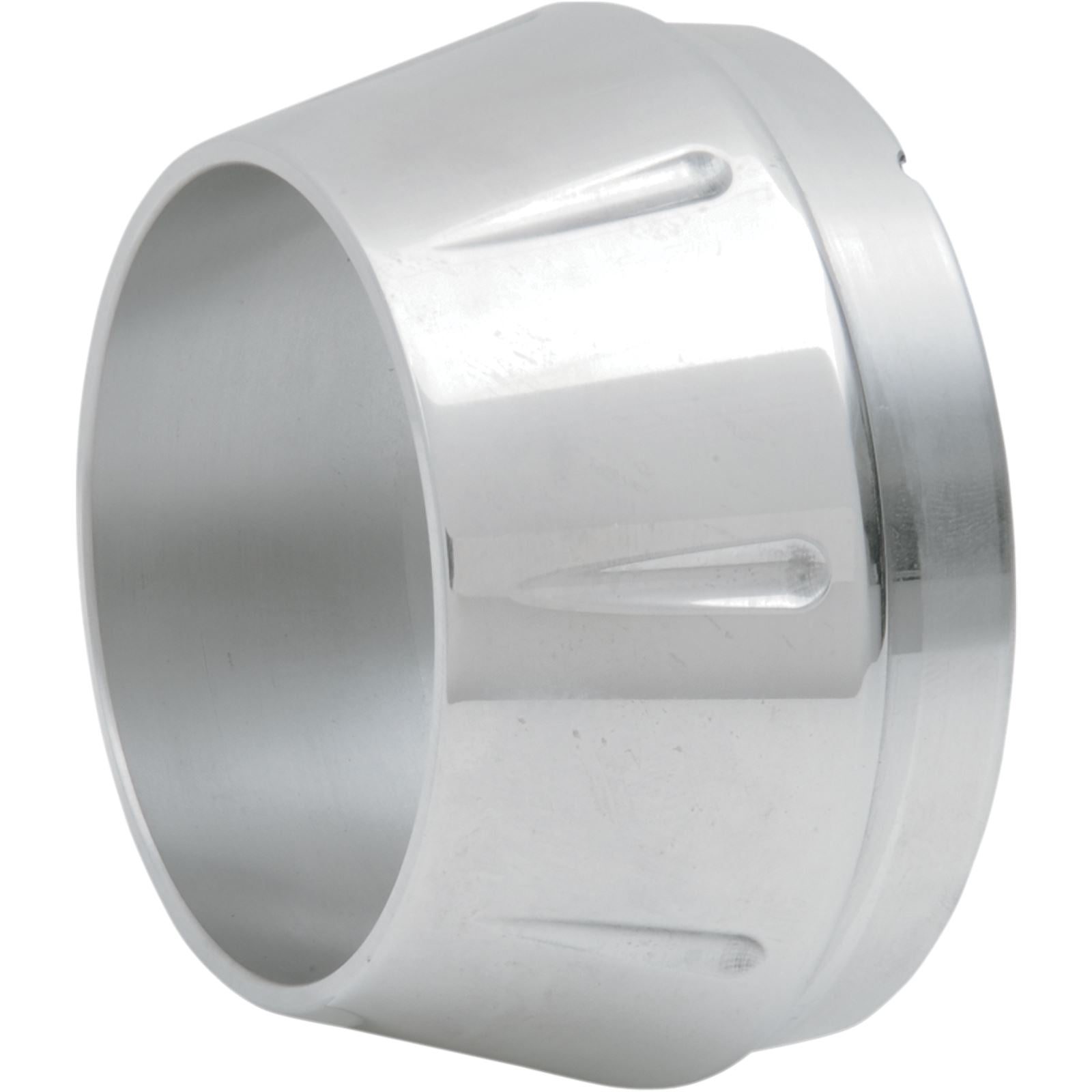 Bassani Manufacturing End Cap - Polished - Short Megaphone [MPN: ENDCAP-SM]_350158