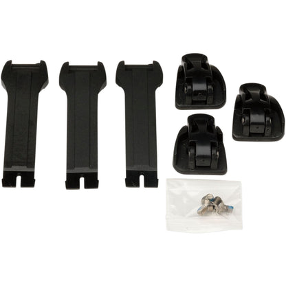 Moose Offroad Strap/Buckle Kit - Black 3430-0842_441726