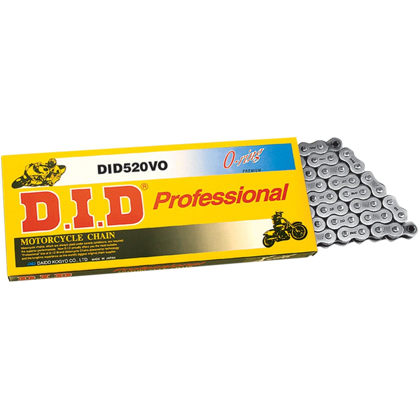 D.I.D. 520 - Pro V Series - O-Ring Chain - 112 Links [MPN: M520VOX112FB]_372519