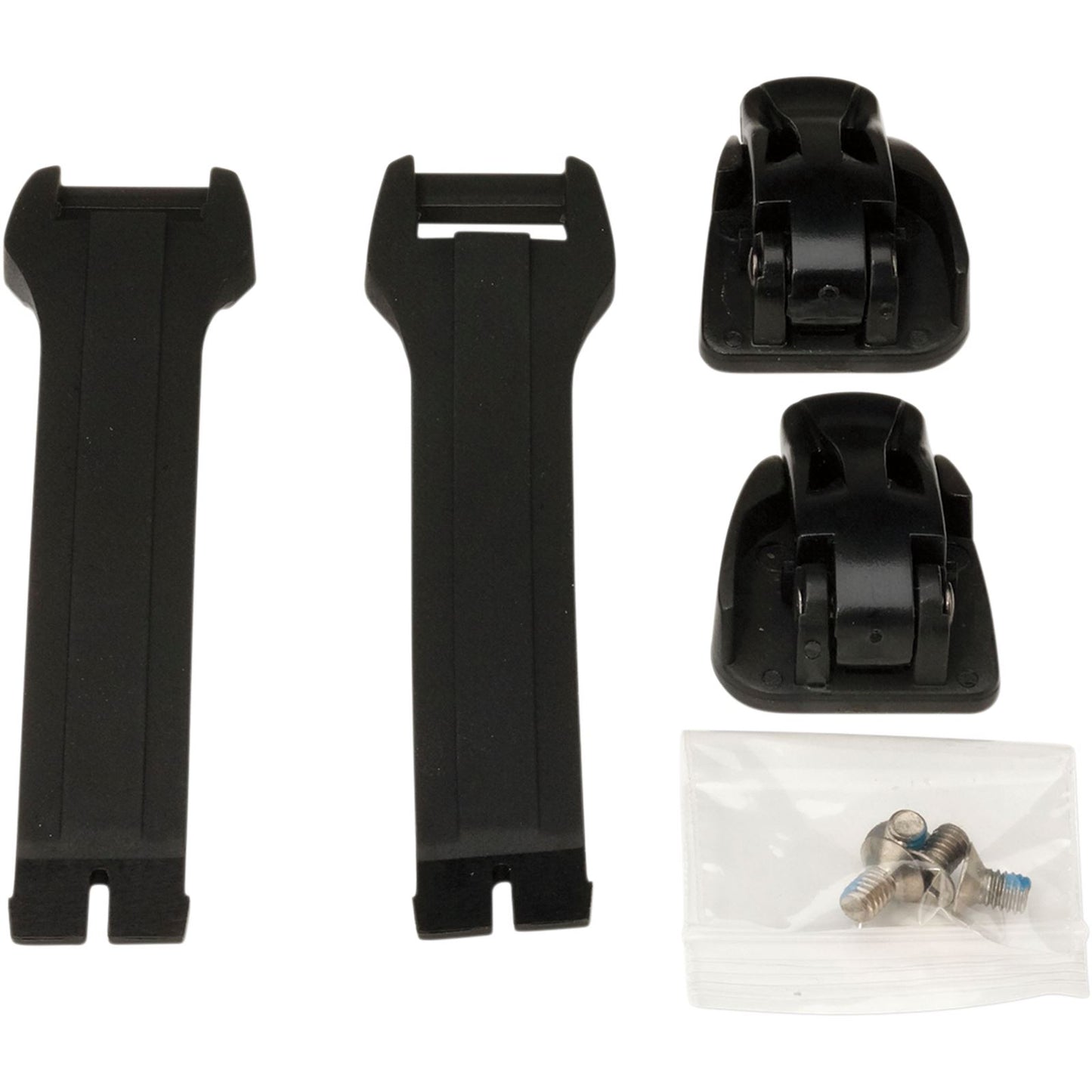Moose Offroad Strap/Buckle Kit - Black 3430-0841_441725