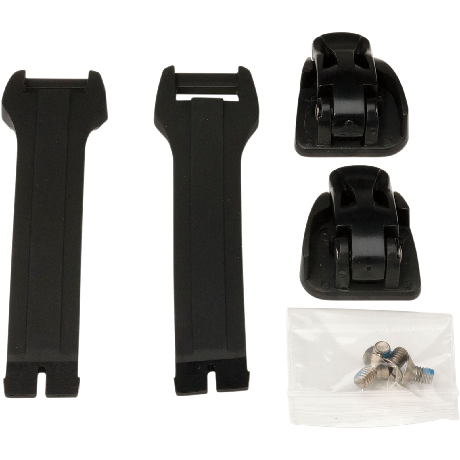 Moose Offroad Strap/Buckle Kit - Black 3430-0841_441725