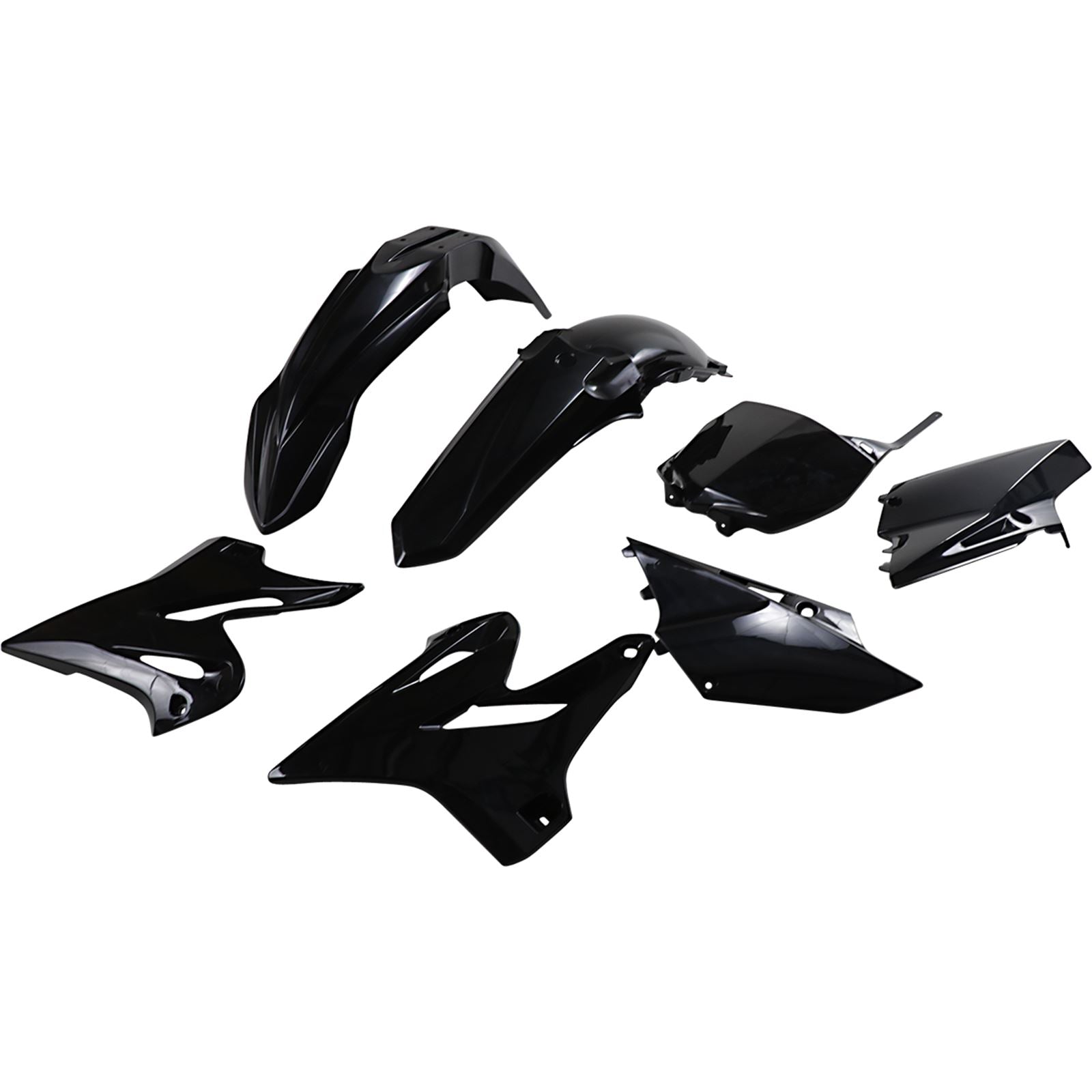 UFO Plastics Body Kit - Black - YZ125/250 - '15-'17 [MPN: YAKIT319-001]_1042026