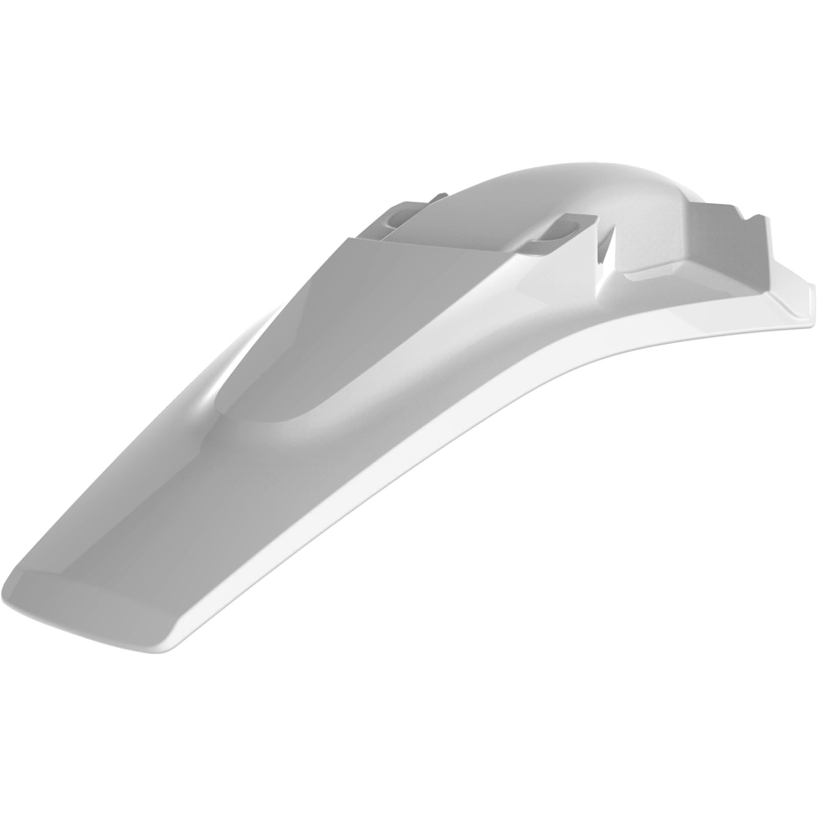 Polisport Rear Fender with Taillight Tabs White 8573100002_289631