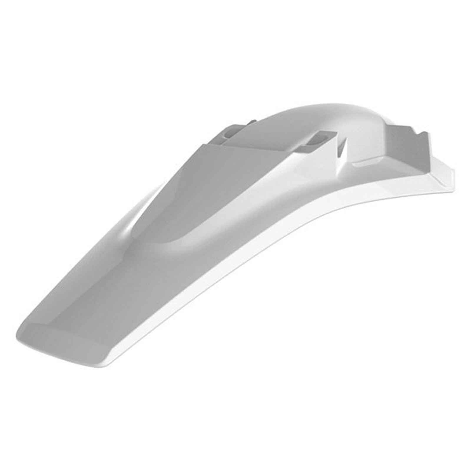 Polisport Rear Fender with Taillight Tabs White 8573100002_599481