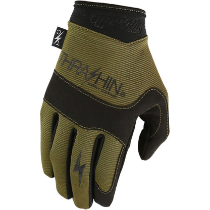 Thrashin Supply Company Covert Gloves - Green Medium [MPN: CVT-06-09]_483525