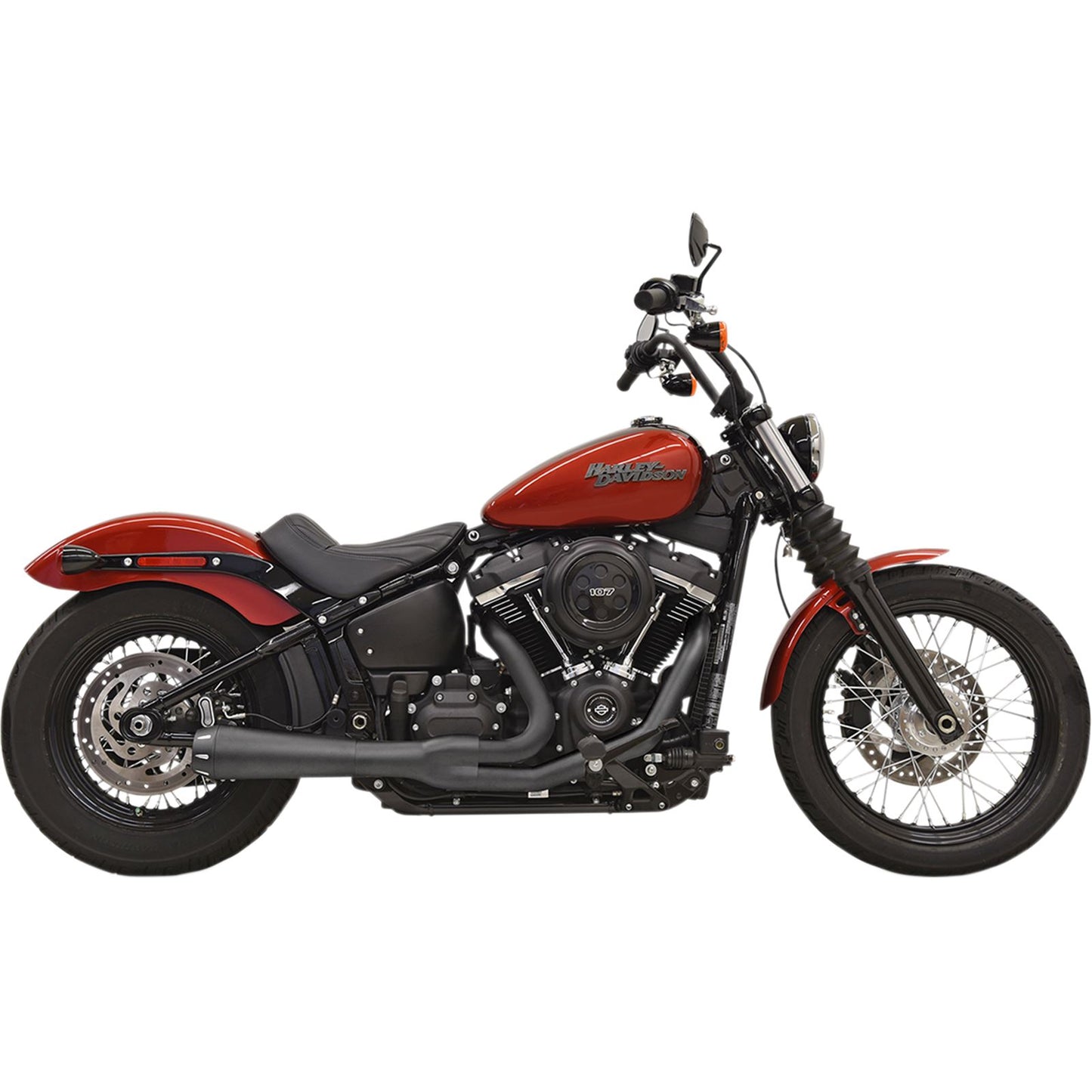 Bassani Manufacturing 2:1 Exhaust - Black [MPN: 1S72RB]_349891