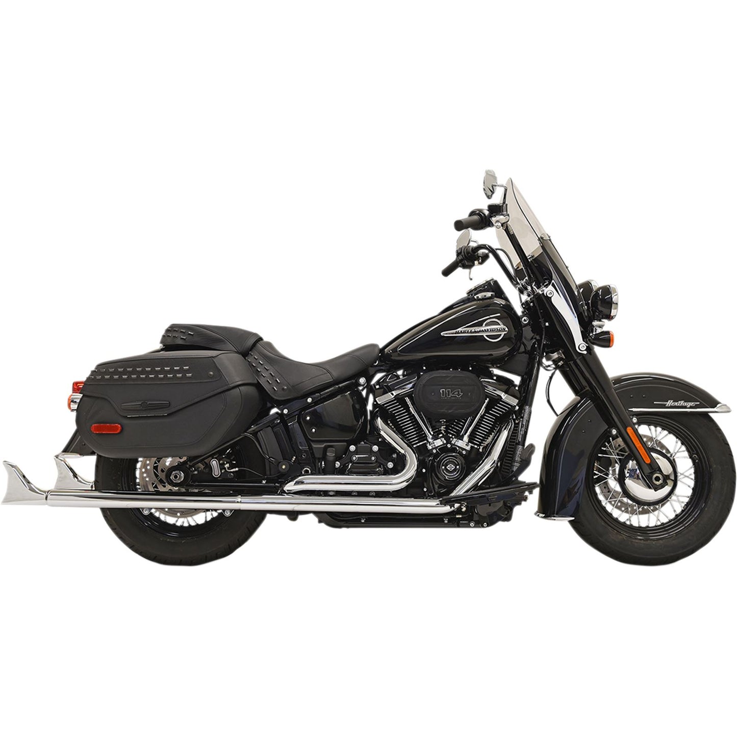 Bassani Manufacturing Fishtail Exhaust - 33" - with Baffle [MPN: 1S96E-33]_349924