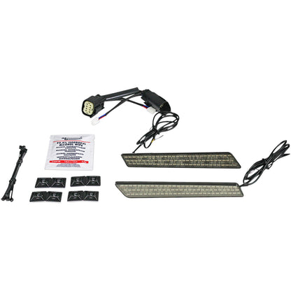 Custom Dynamics Saddlebag Latch Lights - SS8 - Smoke CD-LATCH-SS8-S_1042041