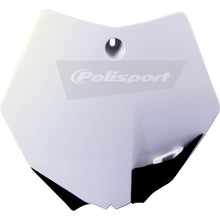 Polisport Number Plate - White 8664700016_289669