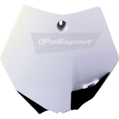 Polisport Number Plate - White 8664700016_289669
