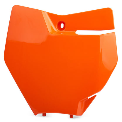 Polisport Front Number Plate - Orange 8664900001_289671