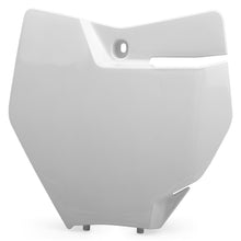 Polisport Front Number Plate - White 8664900002_289672