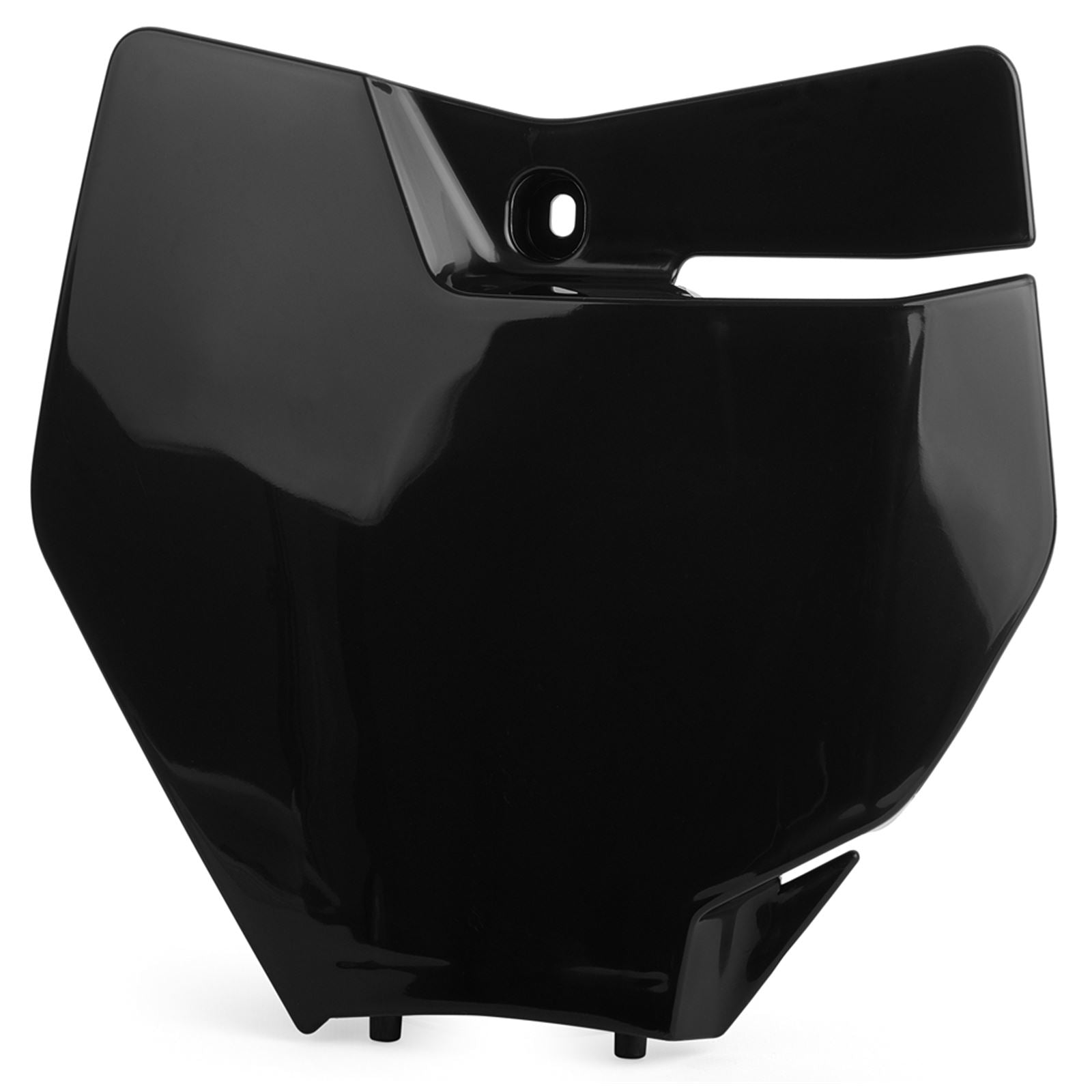Polisport Front Number Plate - Black 8664900003_289673