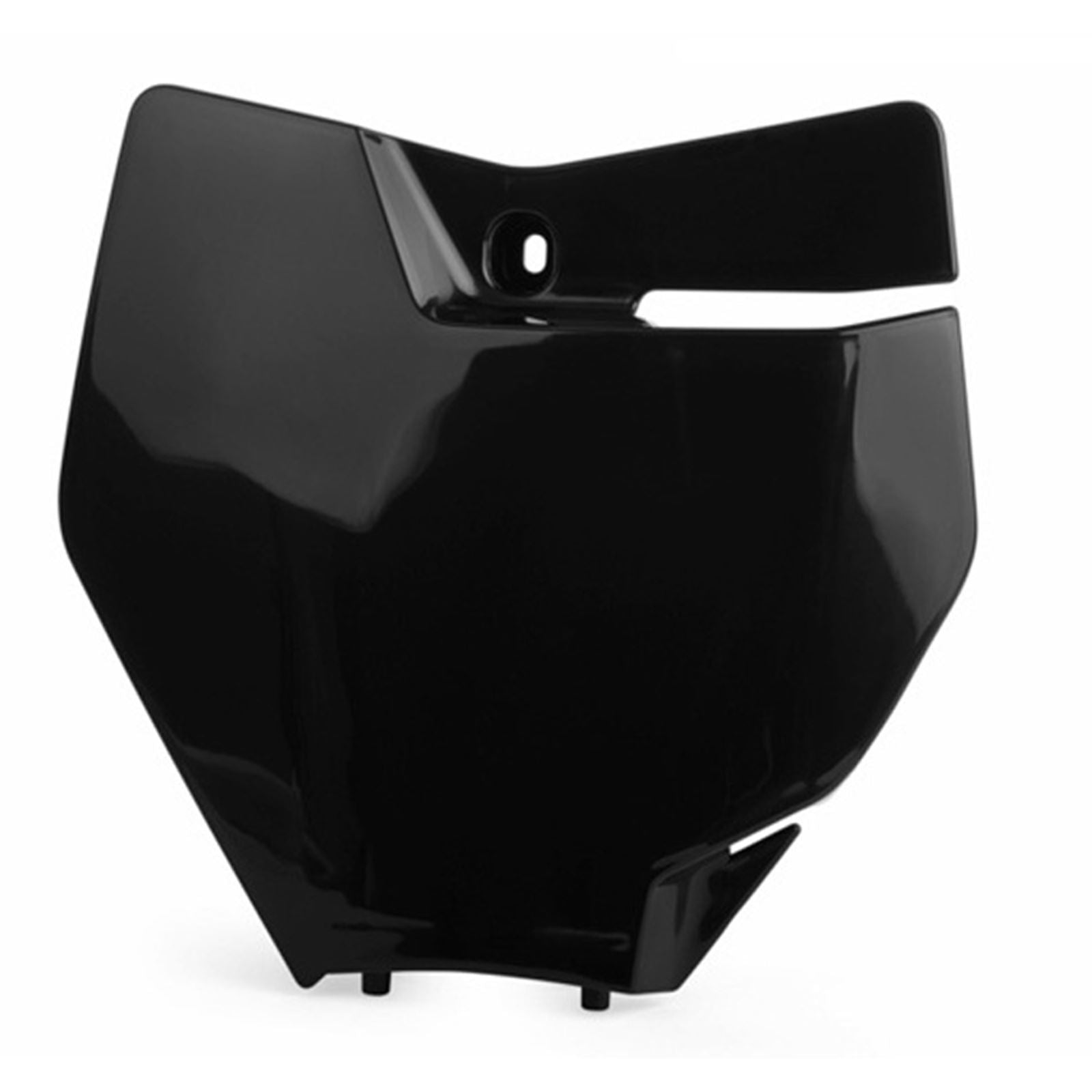 Polisport Front Number Plate - Black 8664900003_599522