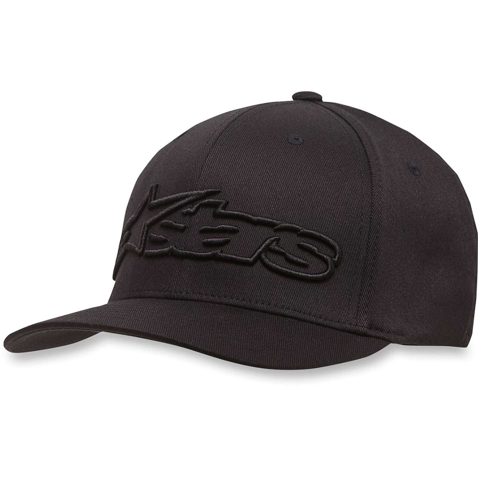Alpinestars Blaze Baseball Flexfit® Cap - Black - Large/X-Large [MPN: 103981005110LXL]_324238