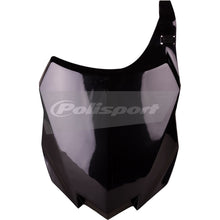 Polisport Front Number Plate - Black 8659200003_289677