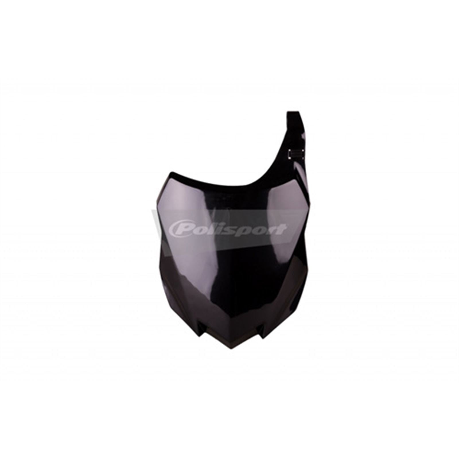 Polisport Front Number Plate - Black 8659200003_599527