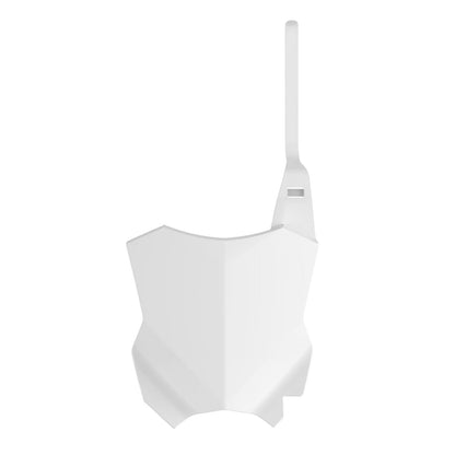 Polisport Front Number Plate - White 8665900002_289681