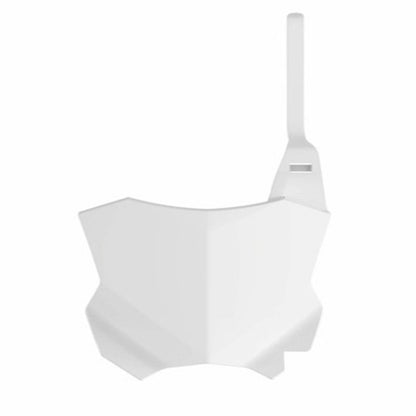 Polisport Front Number Plate - White 8665900002_599531