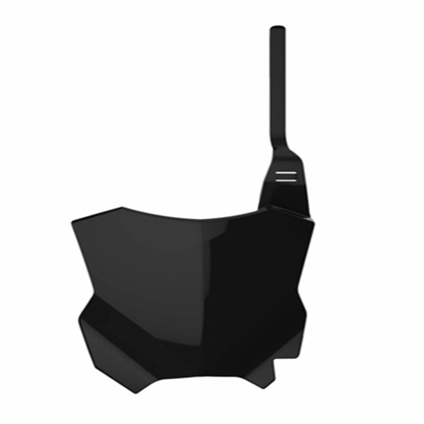 Polisport Front Number Plate - Black 8665900003_599532