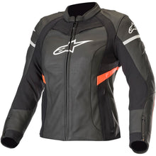 Alpinestars Stella Kira Leather Jacket - Black/Red - X-Small CLOSEOUT 3112019-1030-38_1501605