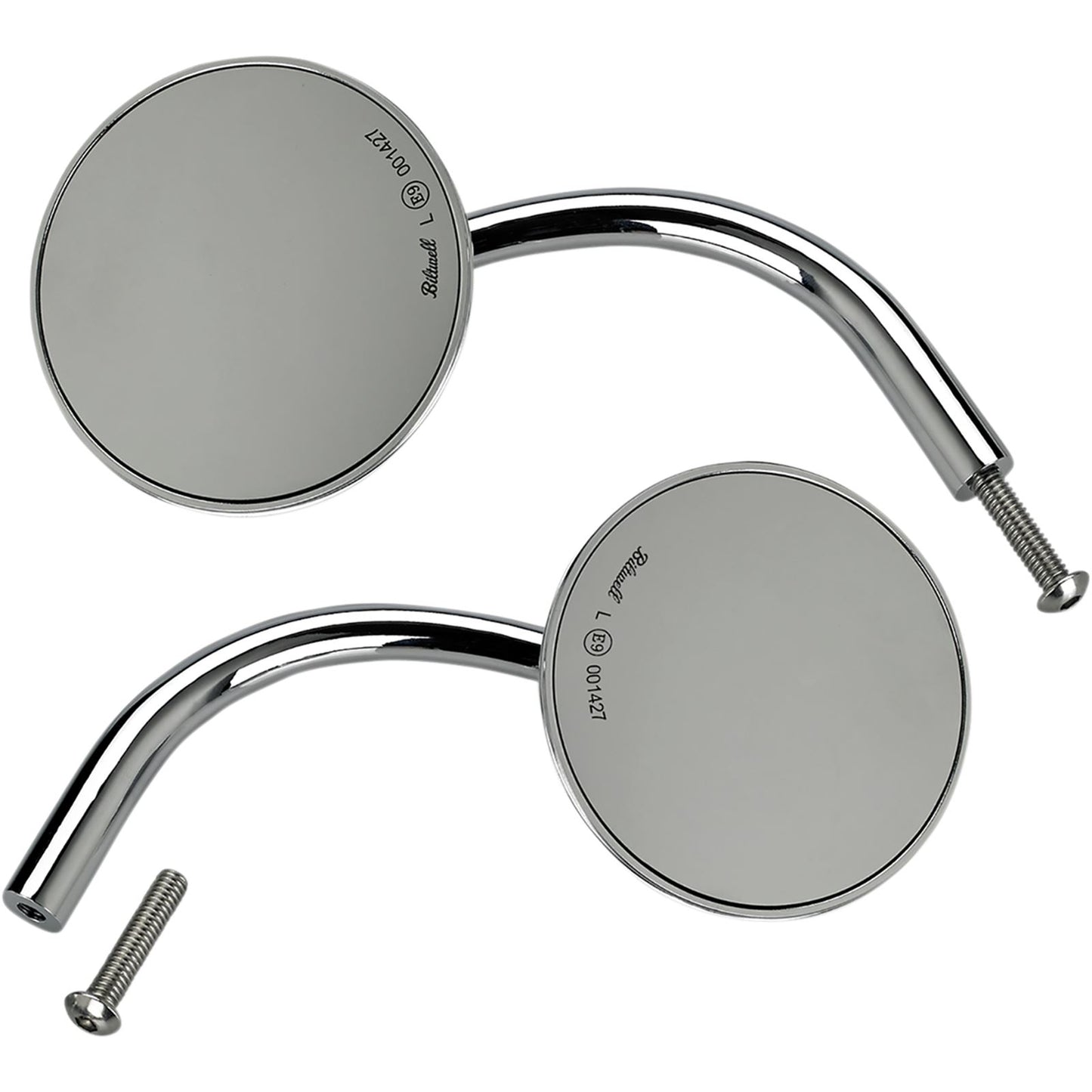 Biltwell Inc. Mirror - Round - Chrome 6503-400-532_353032