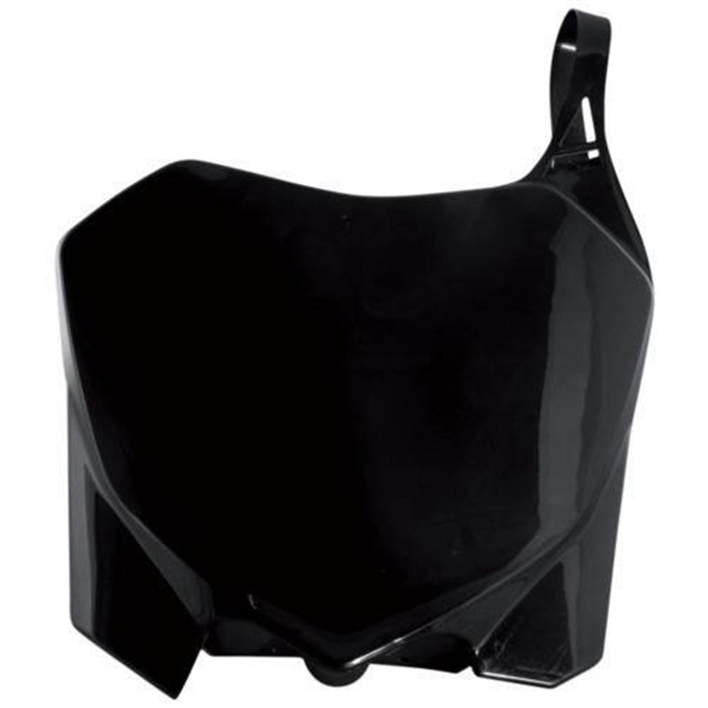Polisport Front Number Plate - Black 8659100003_599546