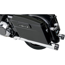Bassani Manufacturing Megaphone Mufflers - Chrome/Polished - Tapered - Performance Baffle [MPN: FLH-517L]_349947