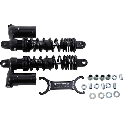 Progressive Suspension 970 Series Piggyback Shocks - Gloss Black/Matte Black - 13.00" 970-1014B_1042170