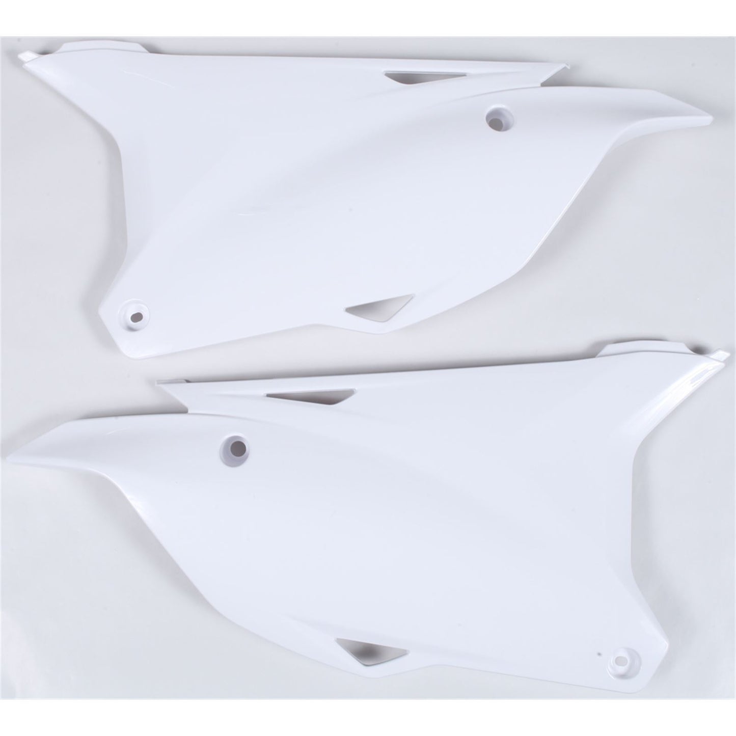 Polisport Side Panels - White for Kawasaki KX 85/100 8607100002_289706