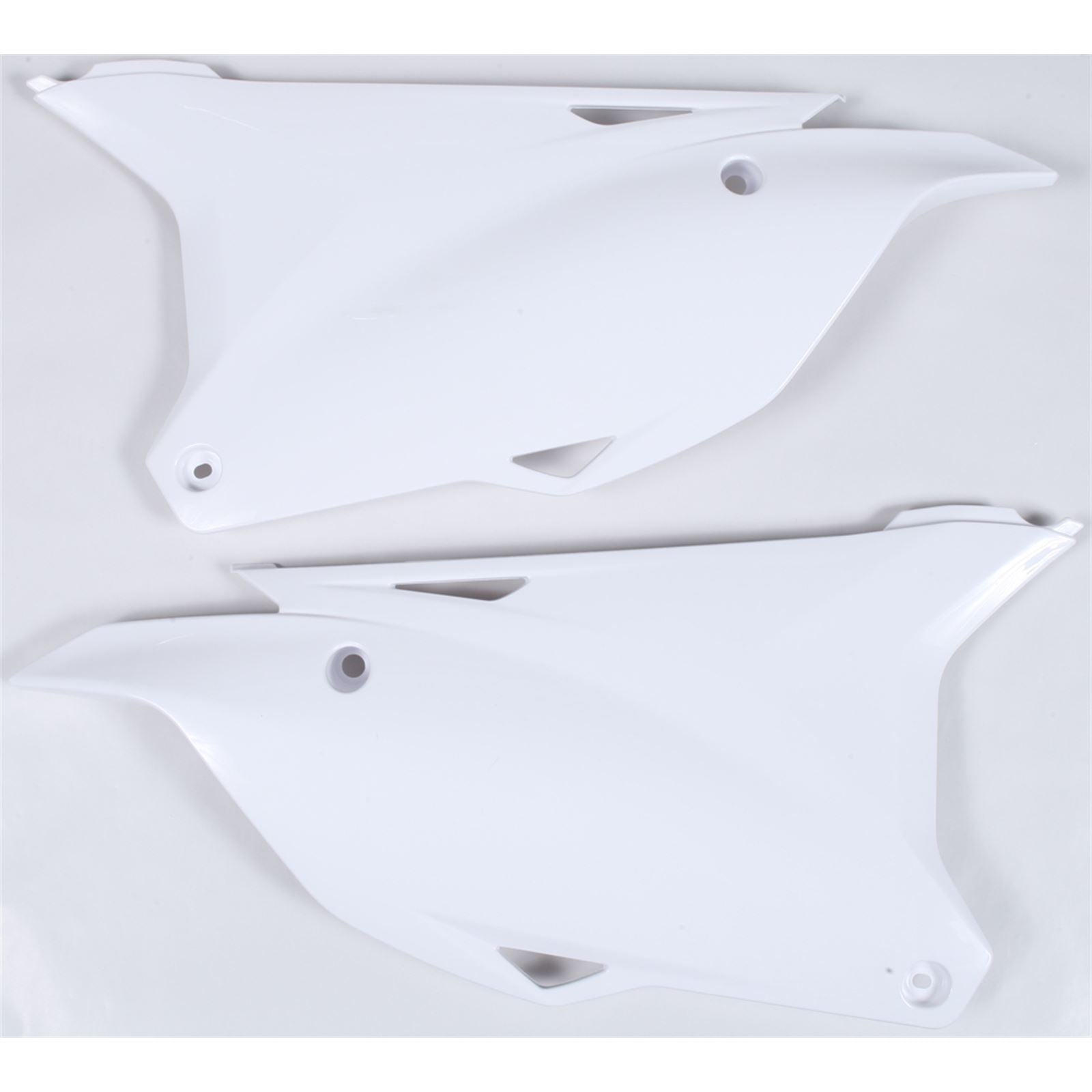 Polisport Side Panels - White for Kawasaki KX 85/100 8607100002_289706
