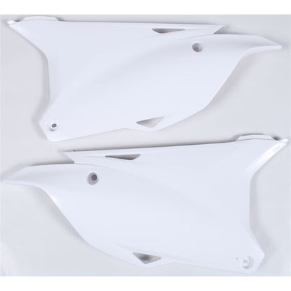 Polisport Side Panels - White for Kawasaki KX 85/100 8607100002_289706