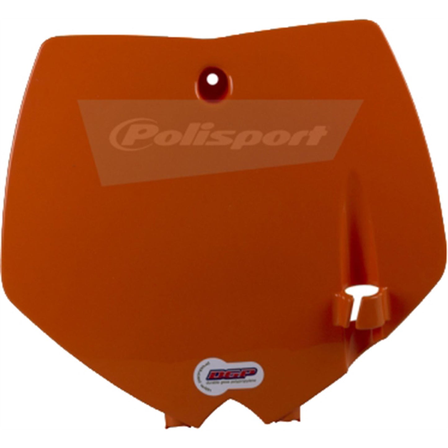 Polisport Number Plate - Orange 8661600001_289715