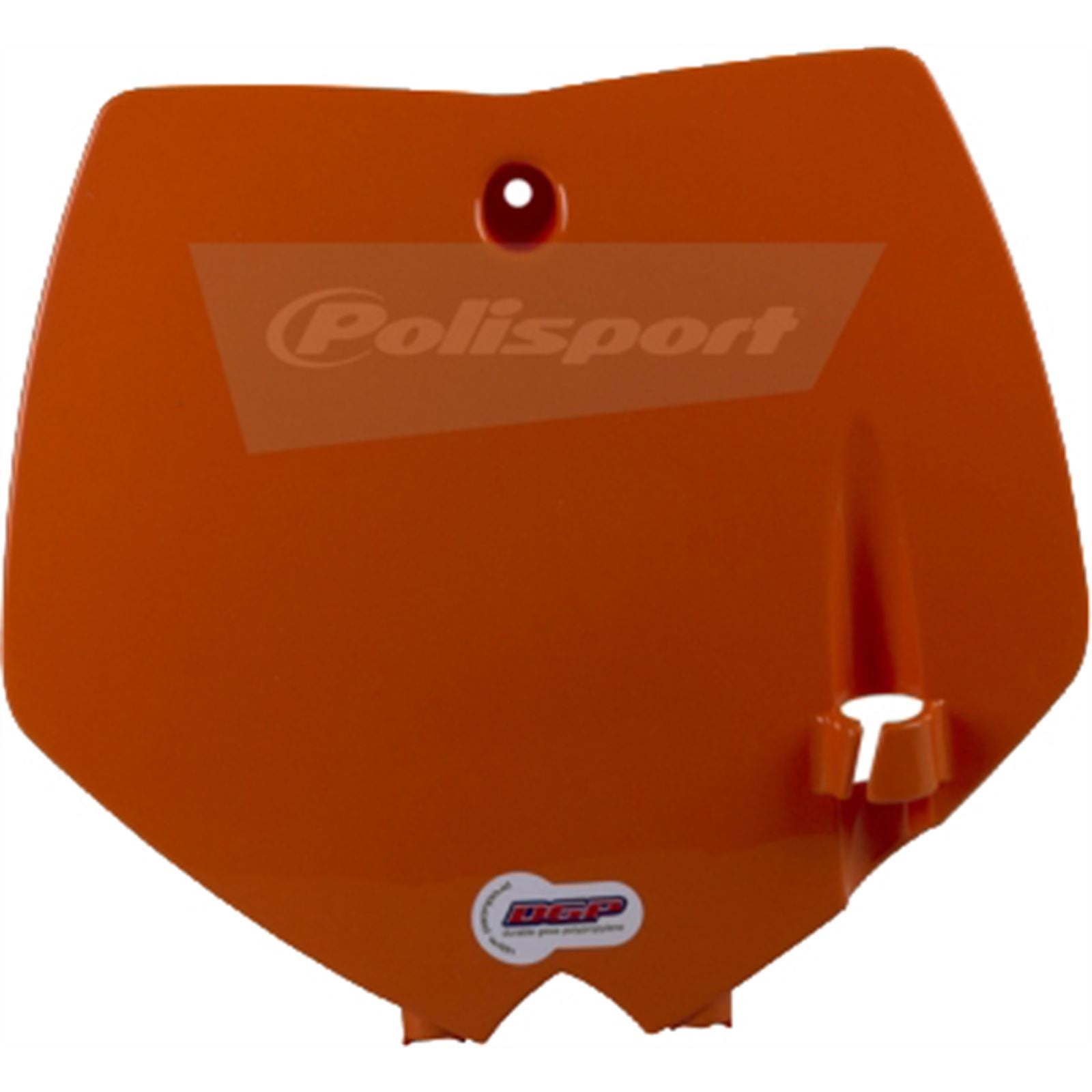 Polisport Number Plate - Orange 8661600001_289715