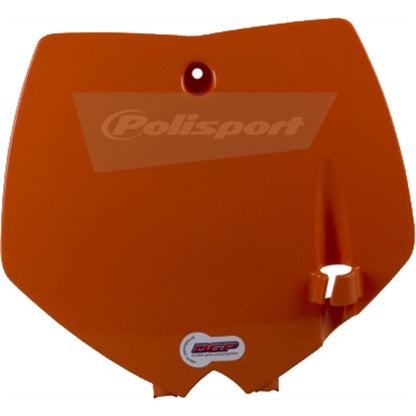 Polisport Number Plate - Orange 8661600001_289715