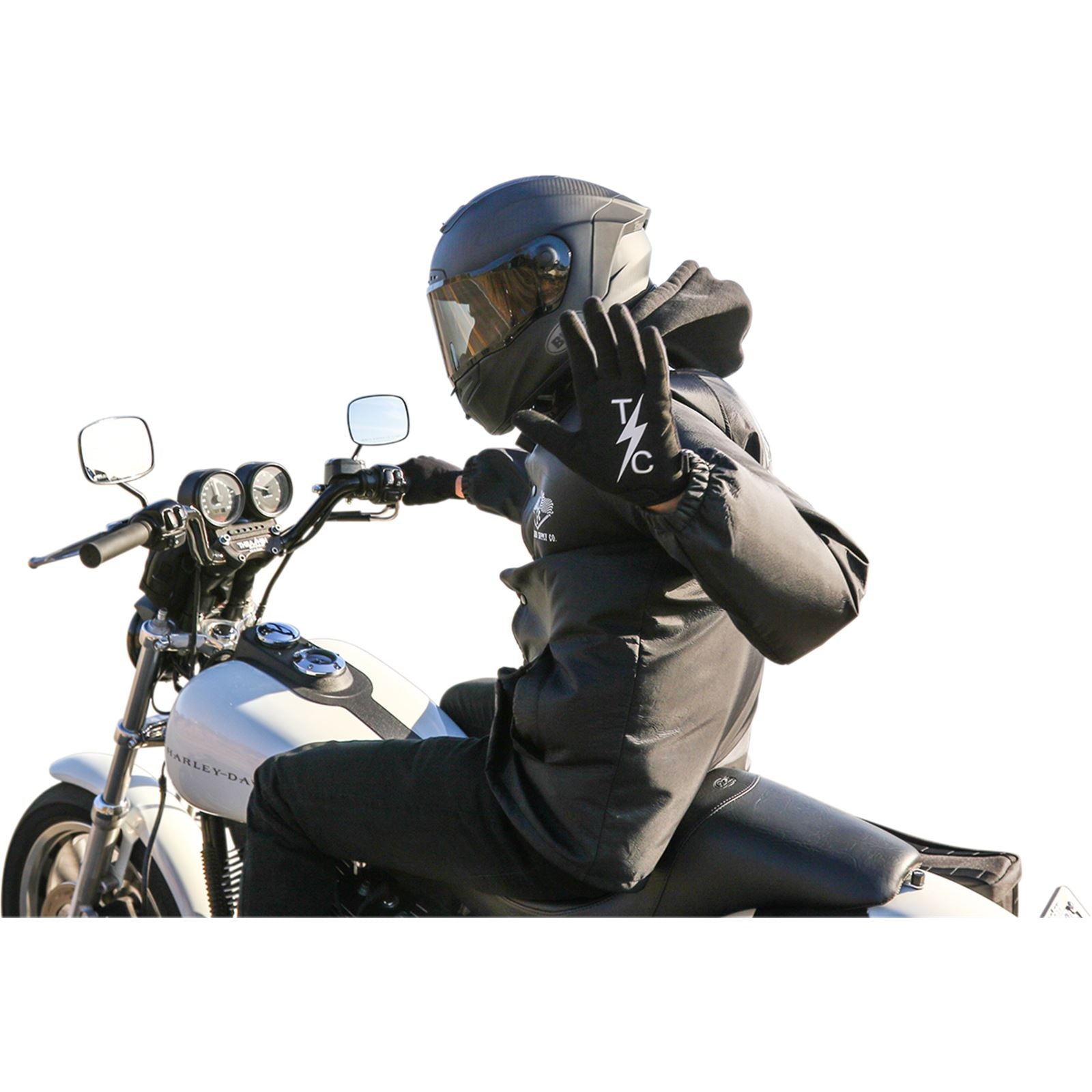 Thrashin Supply Company Stealth V2 Gloves - Black - 2X-Large [MPN: SV2-01-012]_483409