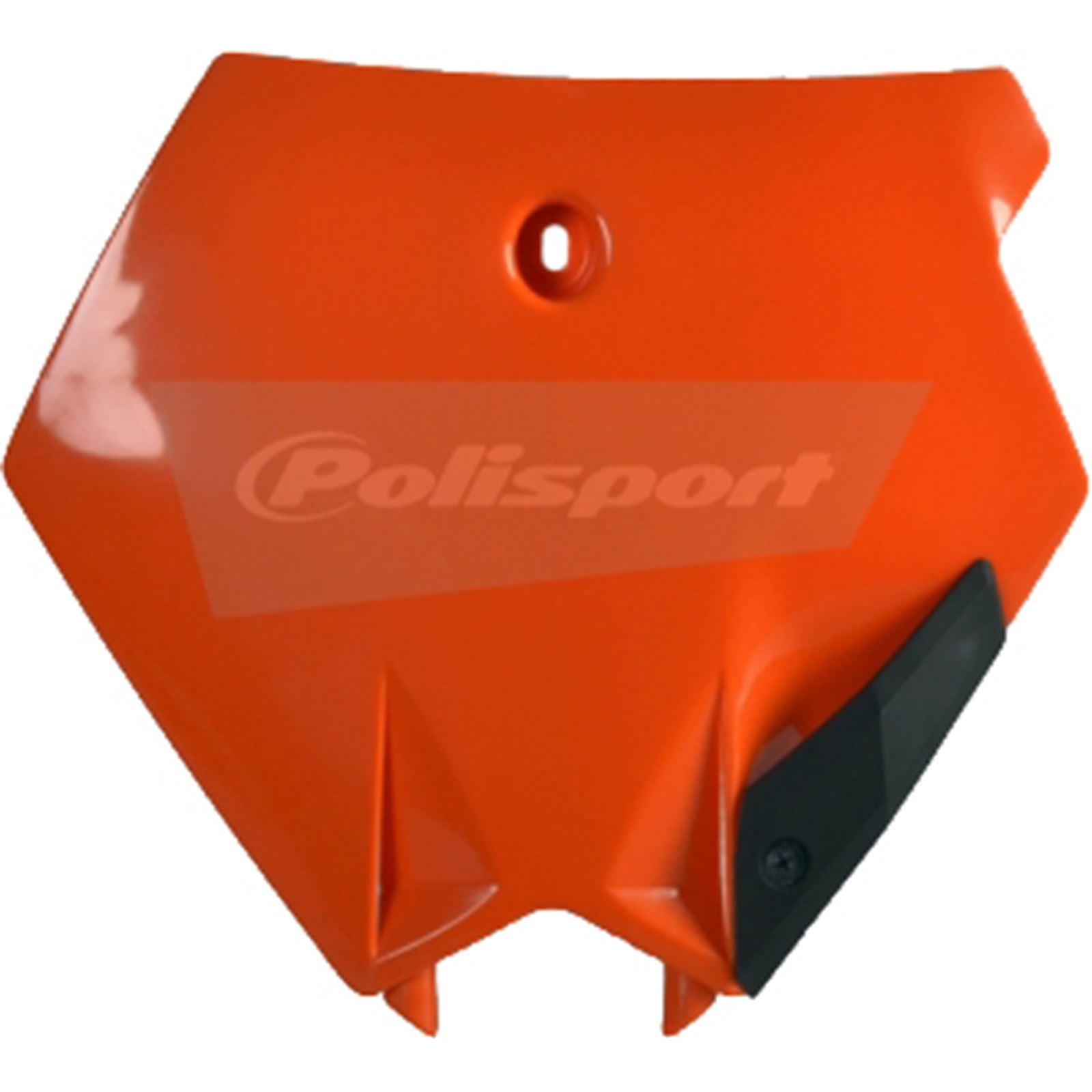 Polisport Number Plate - Orange 8662400001_289723